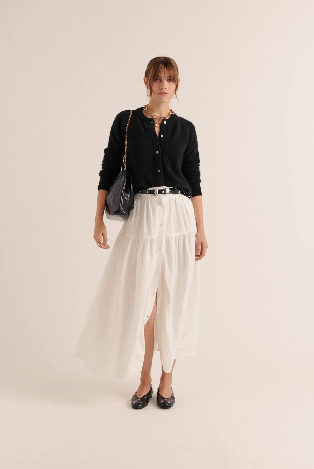 Balzac Paris Jupe Salina Blanc naturel Shop
