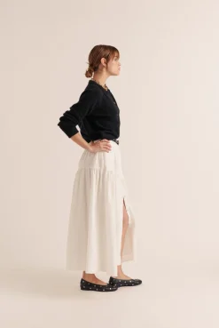 Balzac Paris Jupe Salina Blanc naturel Shop