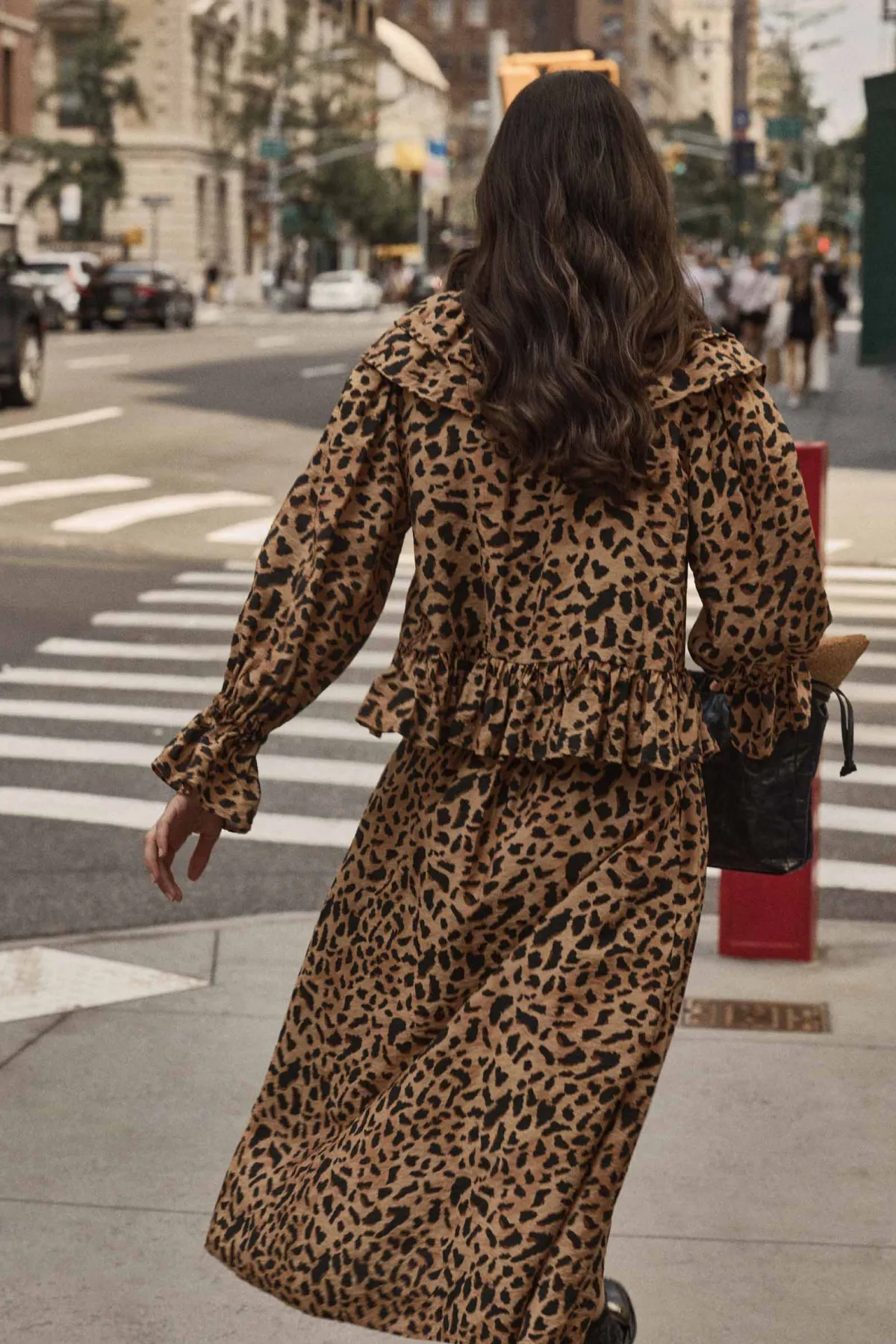 Balzac Paris Jupe Sally Imprimé guépard cappuccino Fashion