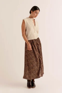 Balzac Paris Jupe Sally Léopard Sale