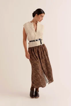 Balzac Paris Jupe Sally Léopard Sale