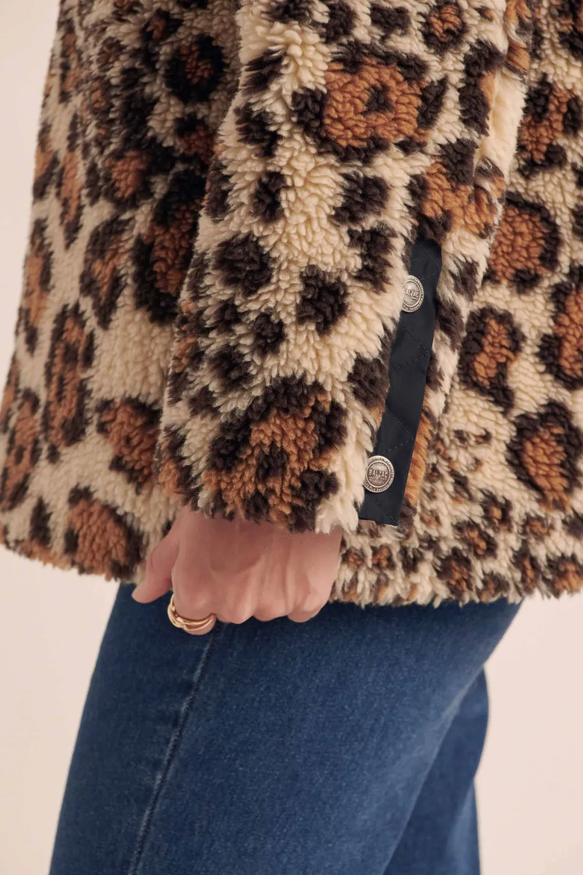Balzac Paris Manteau Genêt Léopard Online