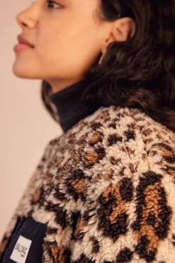 Balzac Paris Manteau Genêt Léopard Online
