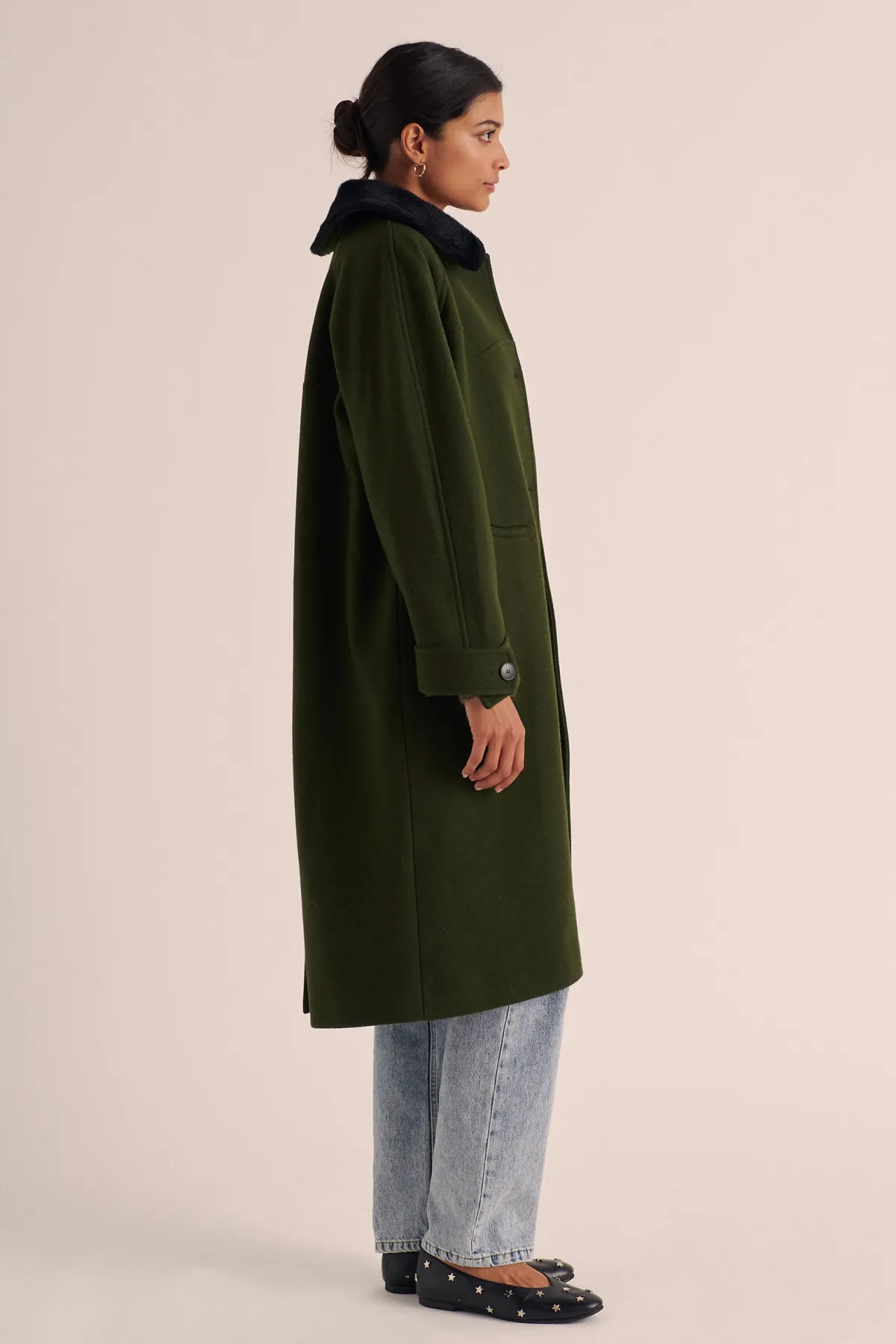 Balzac Paris Manteau Nicole Kaki Best