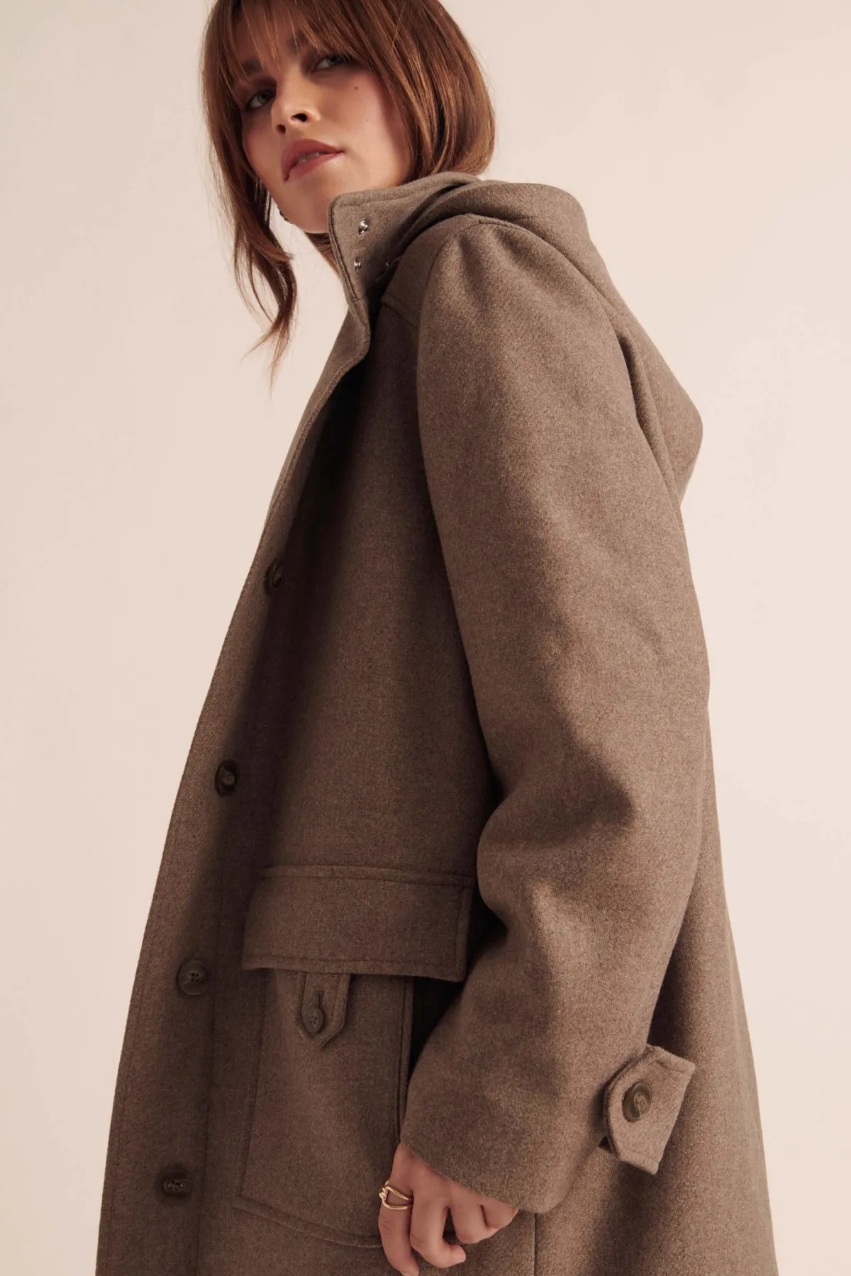 Balzac Paris Manteau Quibery Chataigne Best Sale