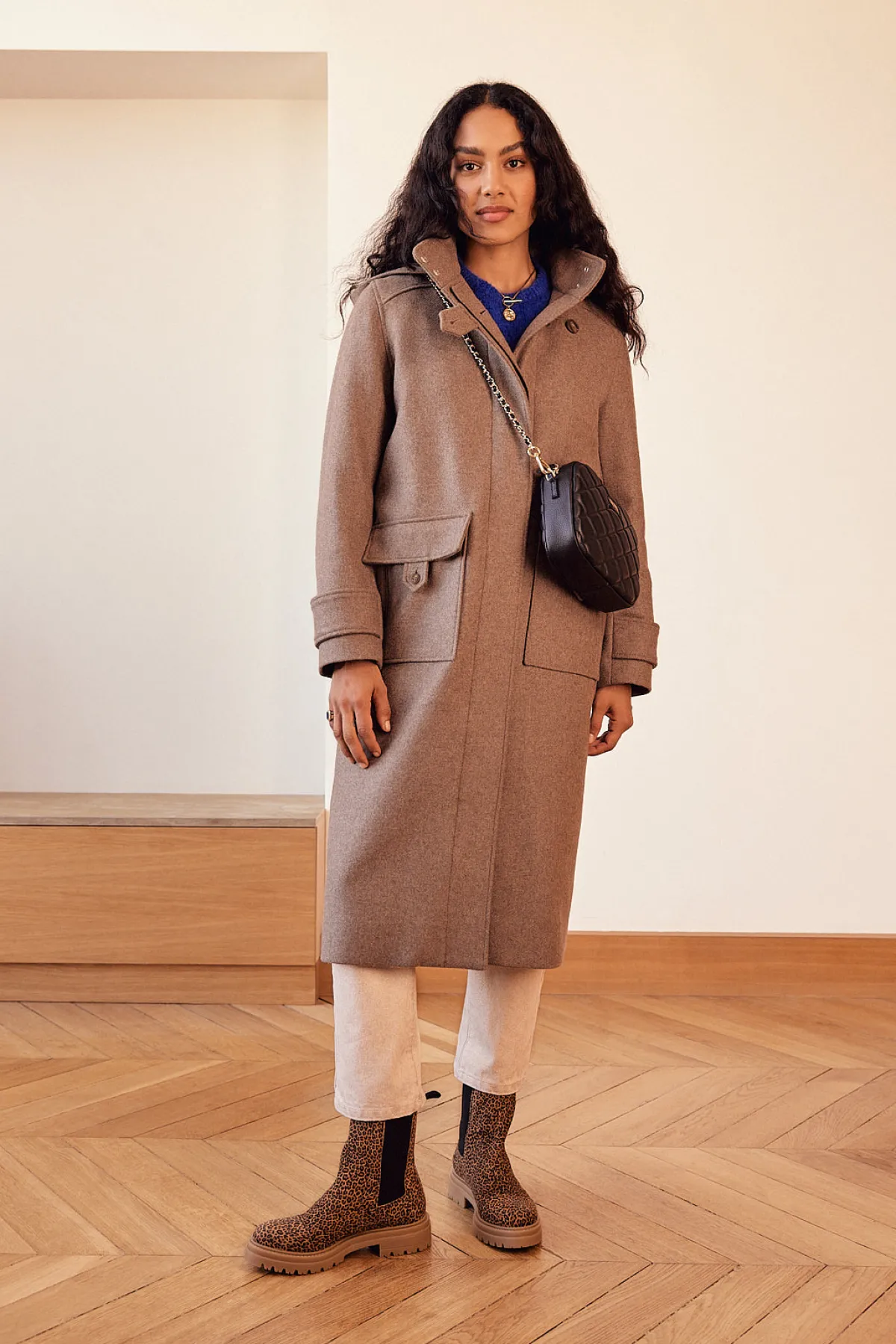 Balzac Paris Manteau Quibery Chataigne Best Sale