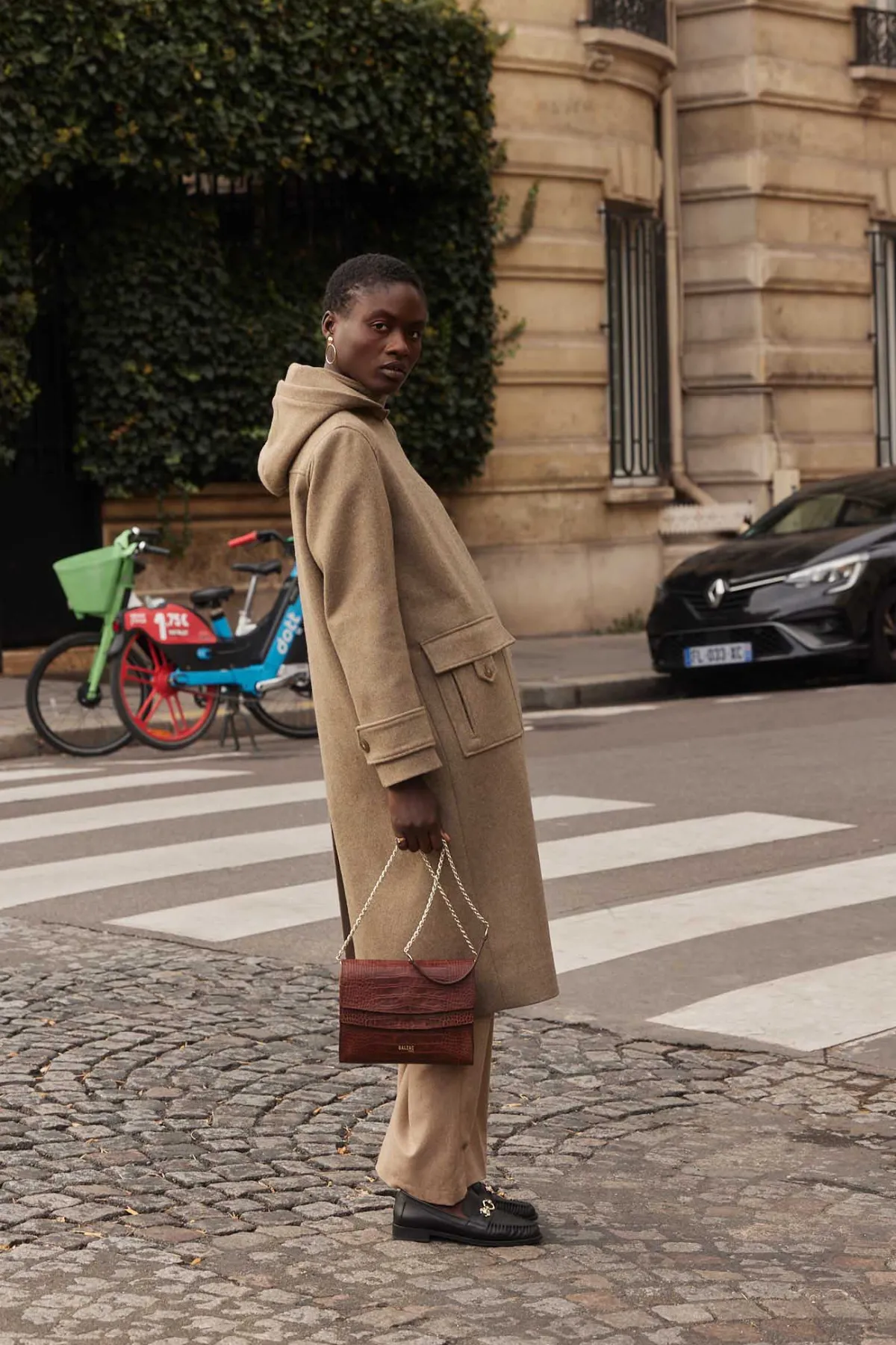 Balzac Paris Manteau Quibery Chataigne Best Sale