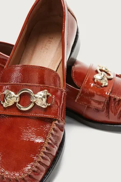 Balzac Paris Mocassins Barnabé Vernis chocolat Sale