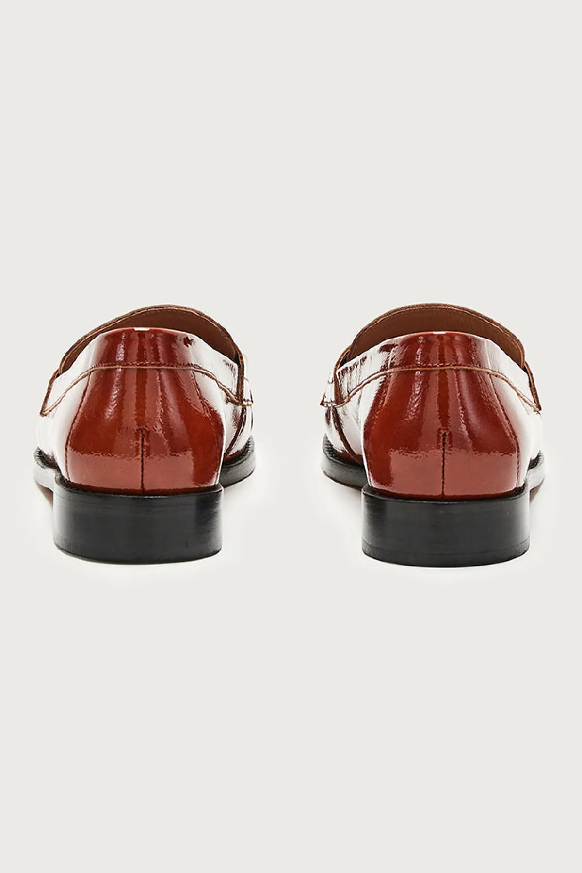 Balzac Paris Mocassins Barnabé Vernis chocolat Sale
