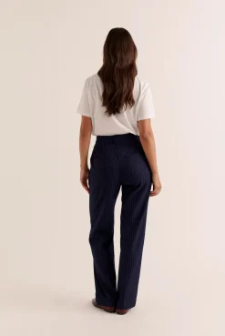 Balzac Paris Pantalon Dan Rayures marine Online
