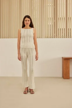 Balzac Paris Pantalon Marbre écru Ecru Clearance
