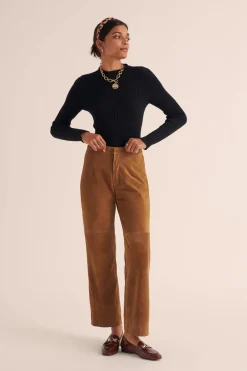 Balzac Paris Pantalon Selby Croute camel Cheap