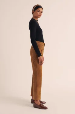 Balzac Paris Pantalon Selby Croute camel Cheap