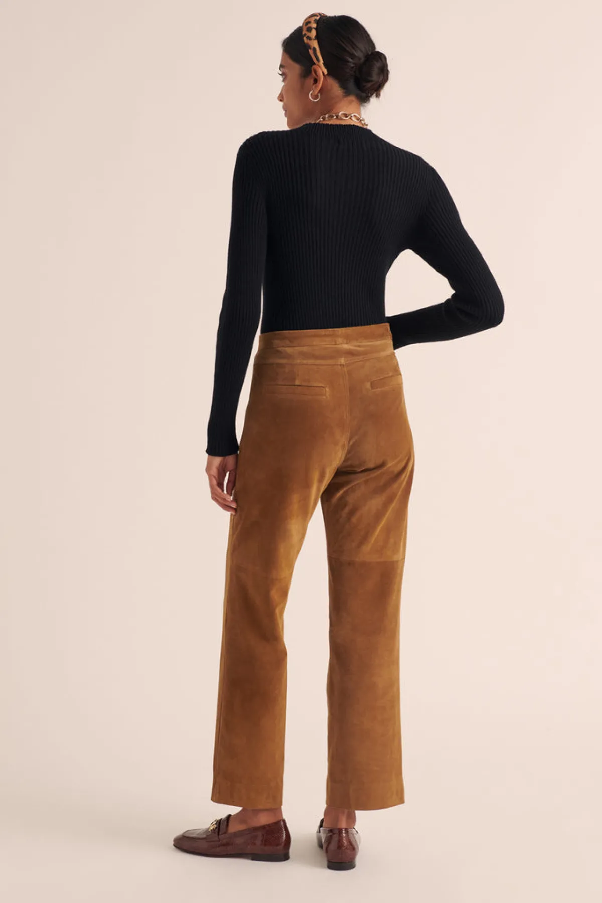 Balzac Paris Pantalon Selby Croute camel Cheap