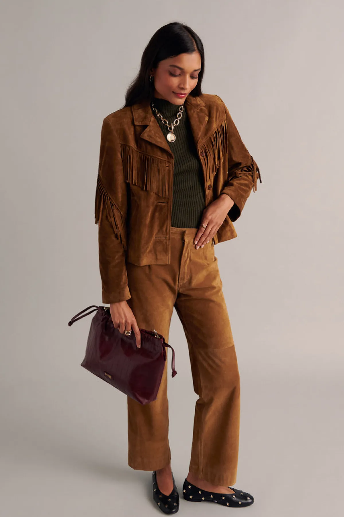 Balzac Paris Pantalon Selby Croute camel Cheap