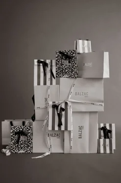 Balzac Paris Pochette cadeaux small rayures Best Sale