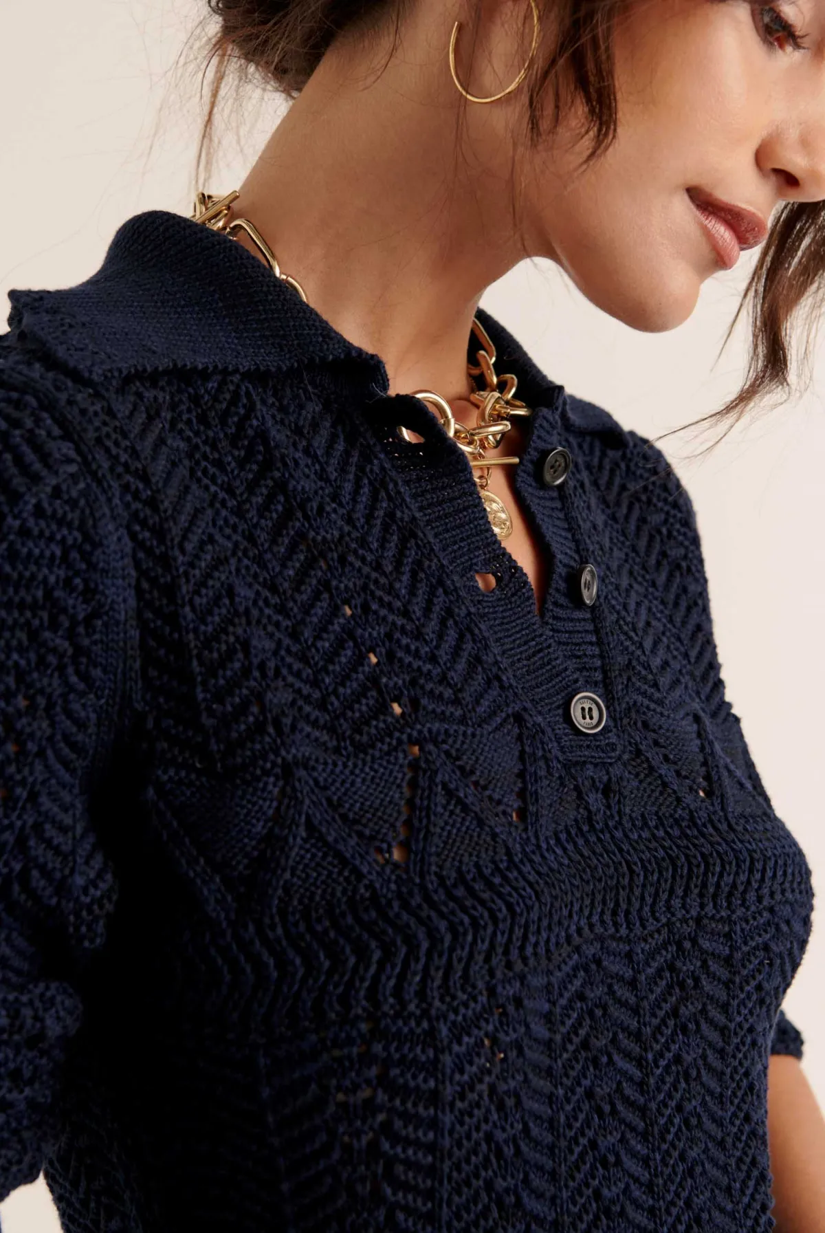 Balzac Paris Polo Gwena Marine Shop