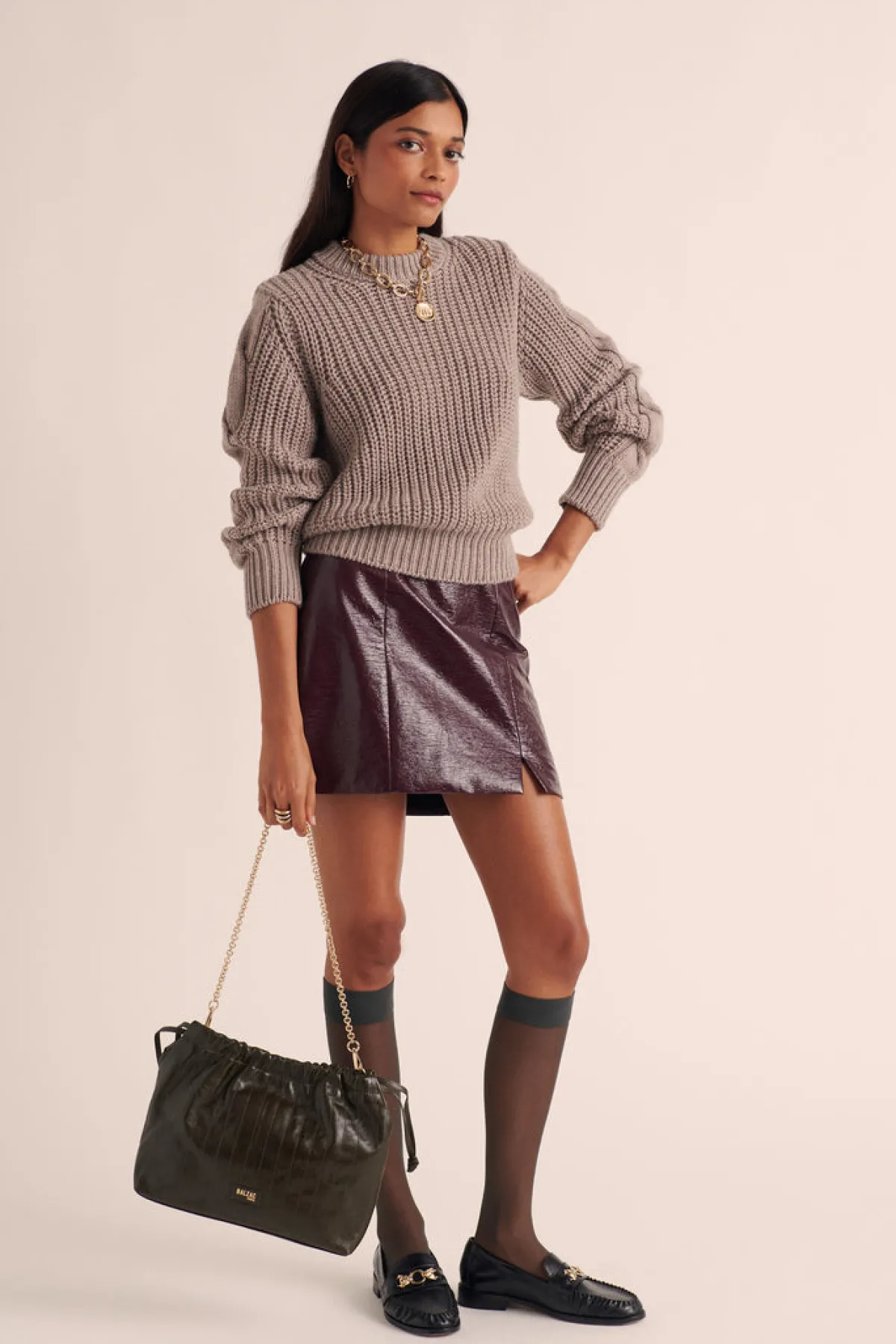 Balzac Paris Pull Andrew Beige Discount