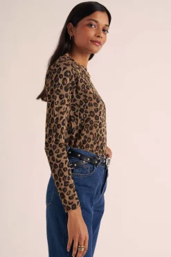 Balzac Paris Pull Daniel Léopard irisé Sale