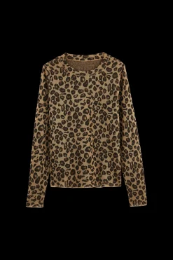Balzac Paris Pull Daniel Léopard irisé Sale