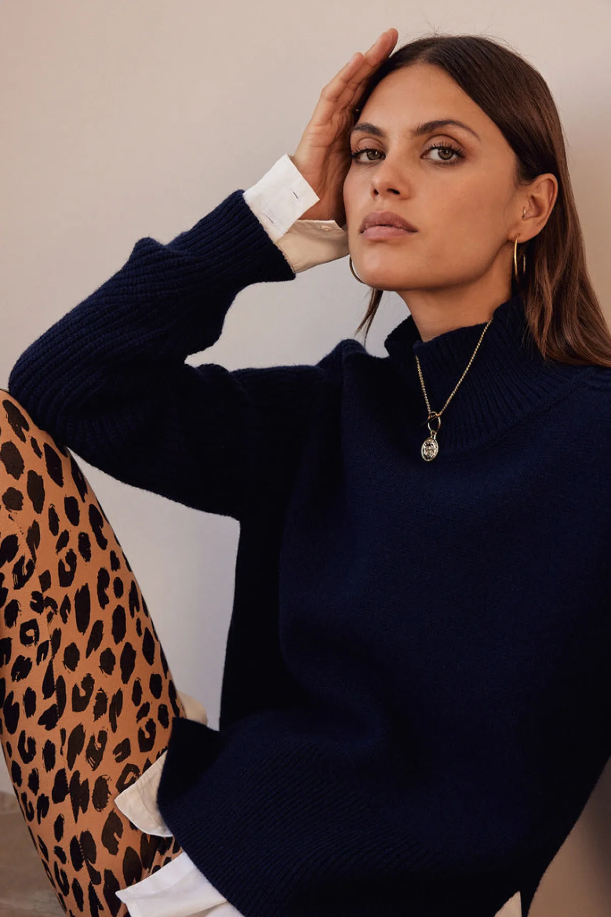 Balzac Paris Pull Maël Bleu marine Best