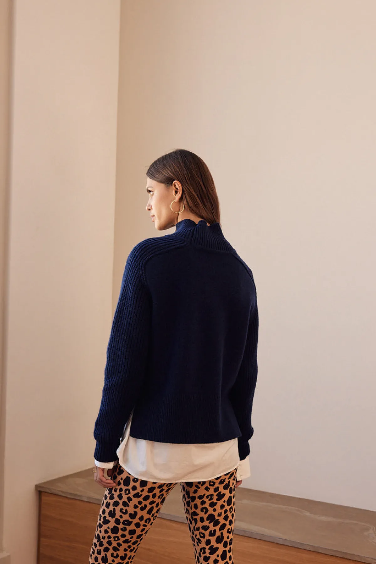 Balzac Paris Pull Maël Bleu marine Best
