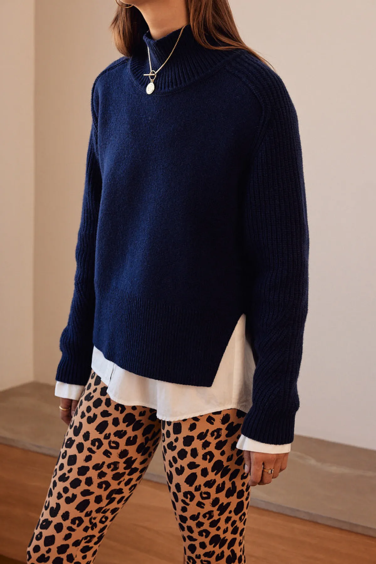 Balzac Paris Pull Maël Bleu marine Best