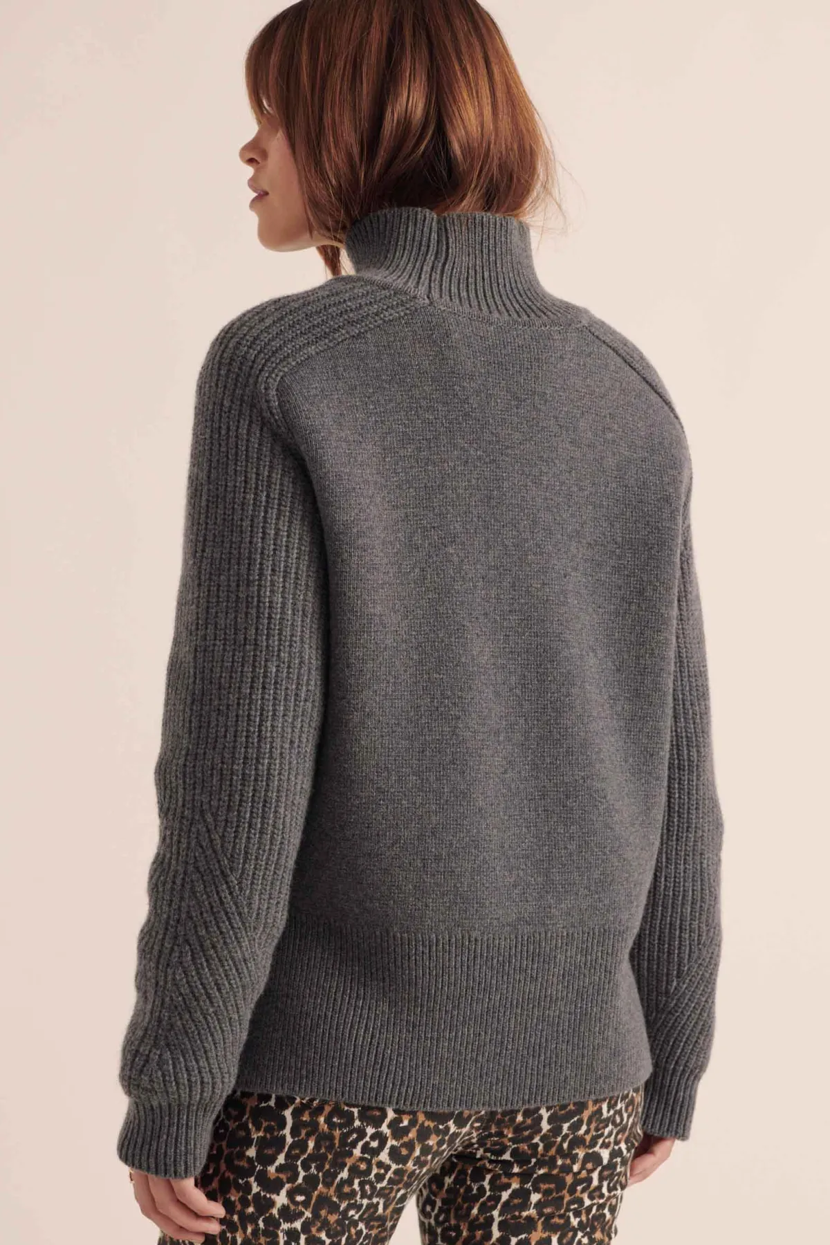 Balzac Paris Pull Maël Gris Fashion