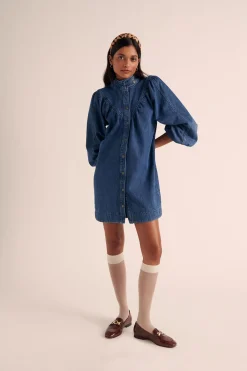 Balzac Paris Robe Betsy Bleu outremer Outlet