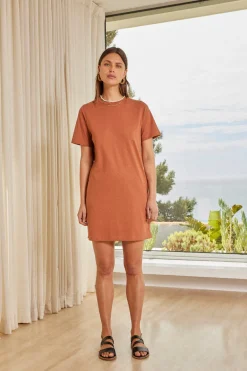 Balzac Paris Robe Réjouissance Caramel Cheap
