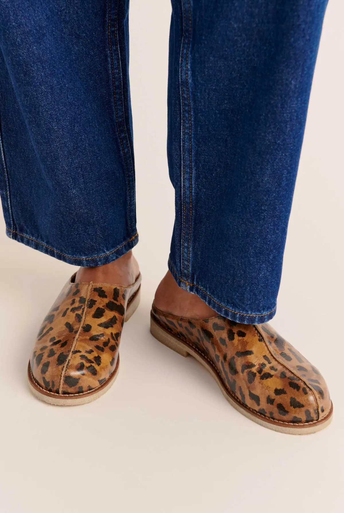 Balzac Paris Sabot Gwendoline Guépard cappuccino Hot