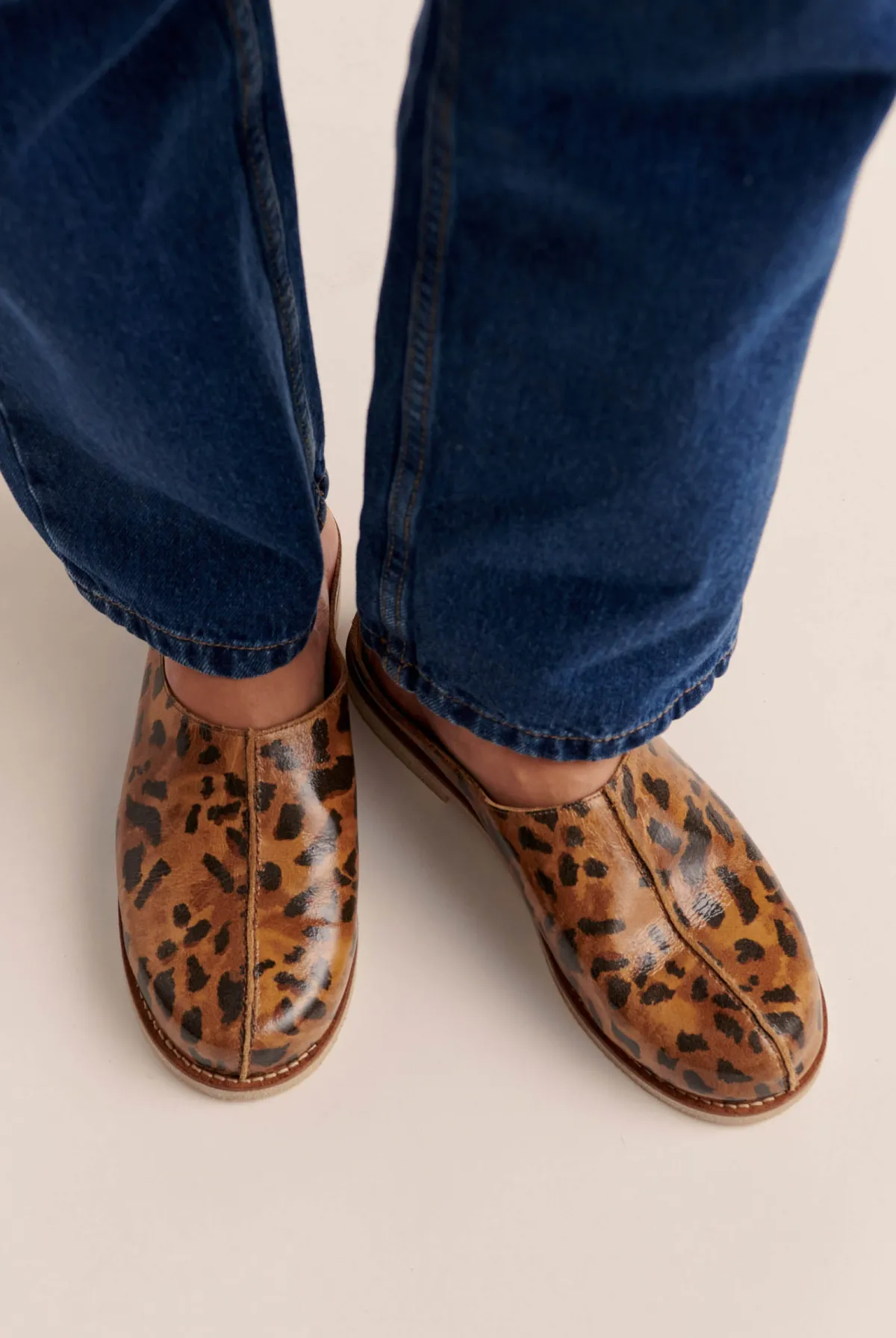 Balzac Paris Sabot Gwendoline Guépard cappuccino Hot