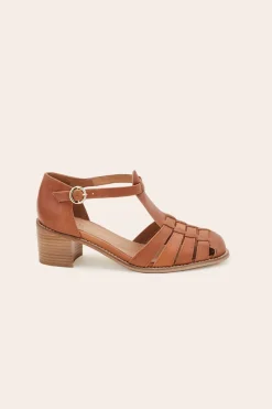 Balzac Paris Sandales Albane Camel Sale