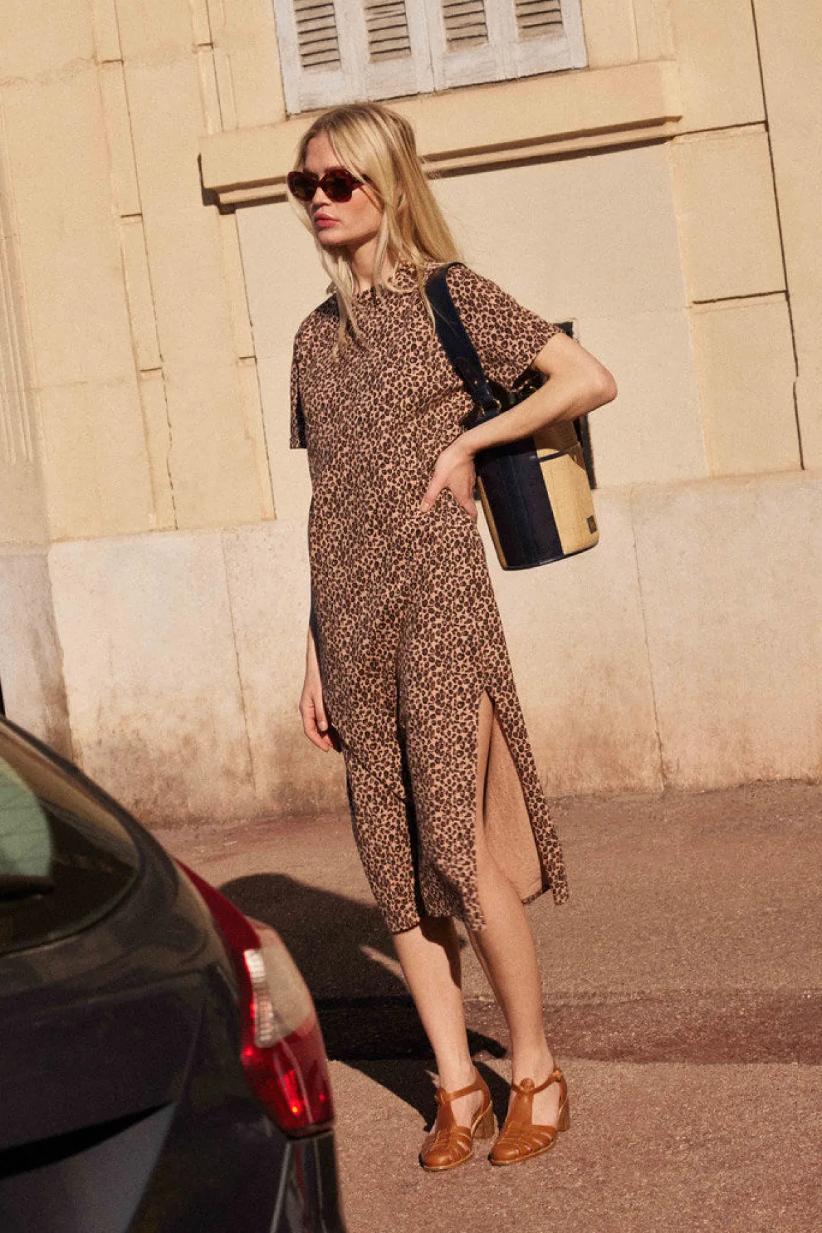 Balzac Paris Sandales Albane Camel Sale