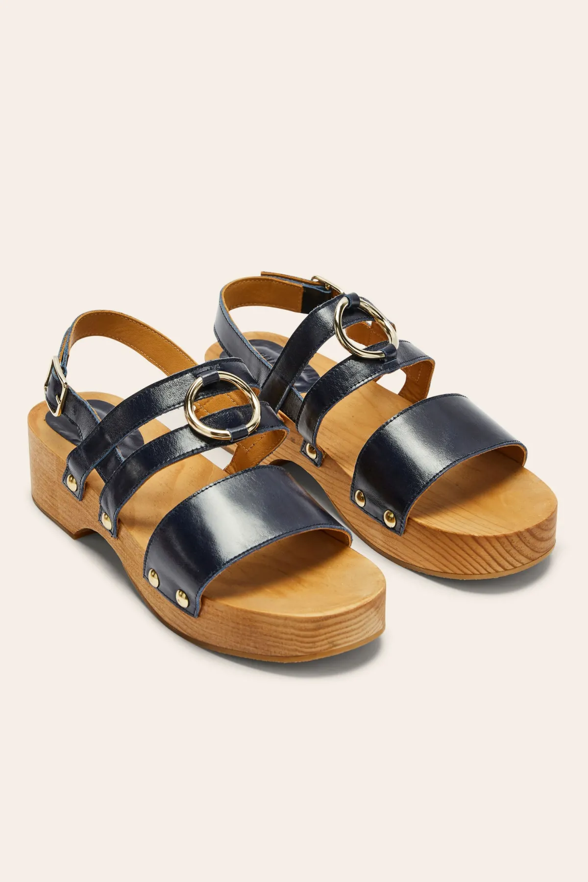 Balzac Paris Sandales Lysia Bleu marine Outlet