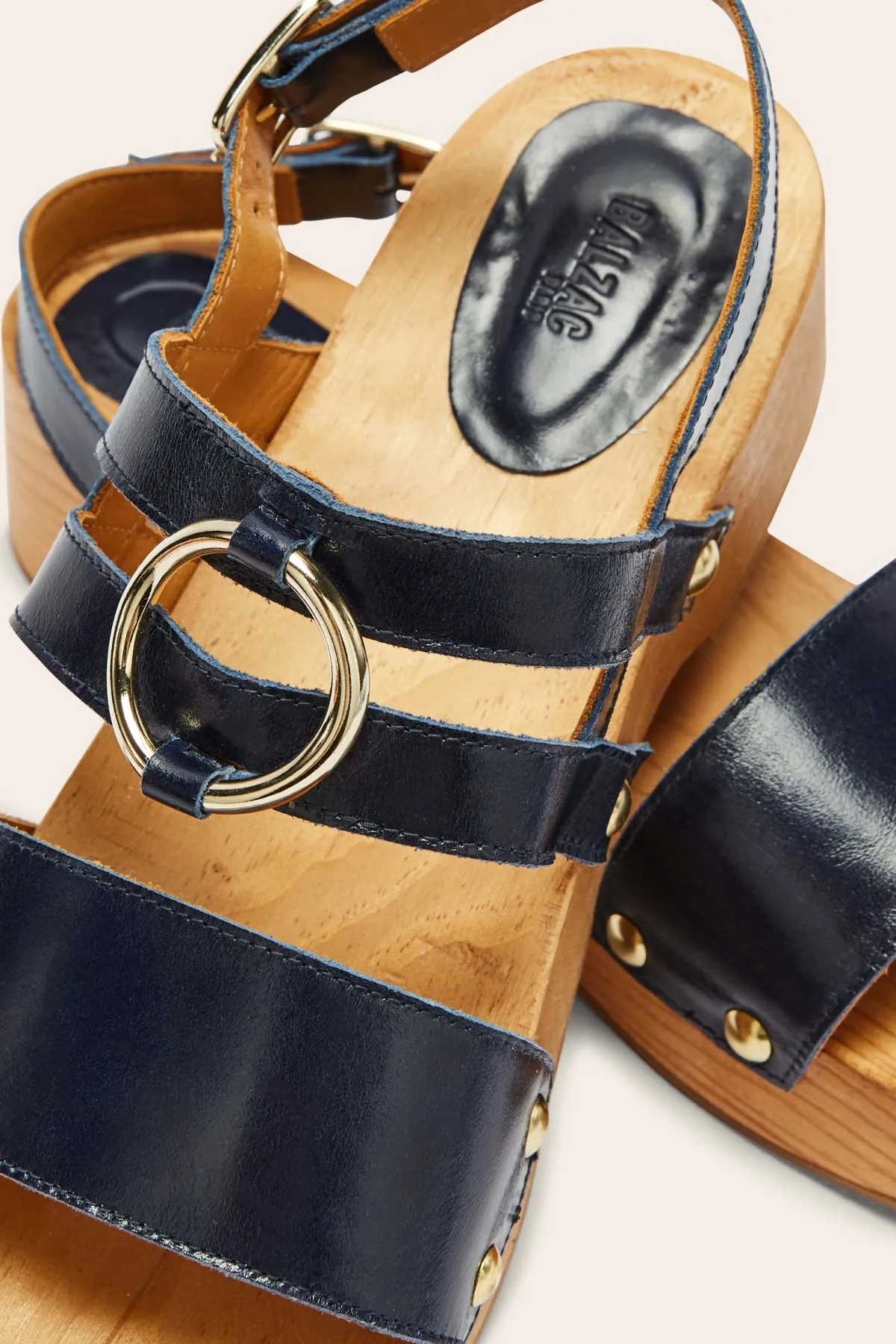 Balzac Paris Sandales Lysia Bleu marine Outlet