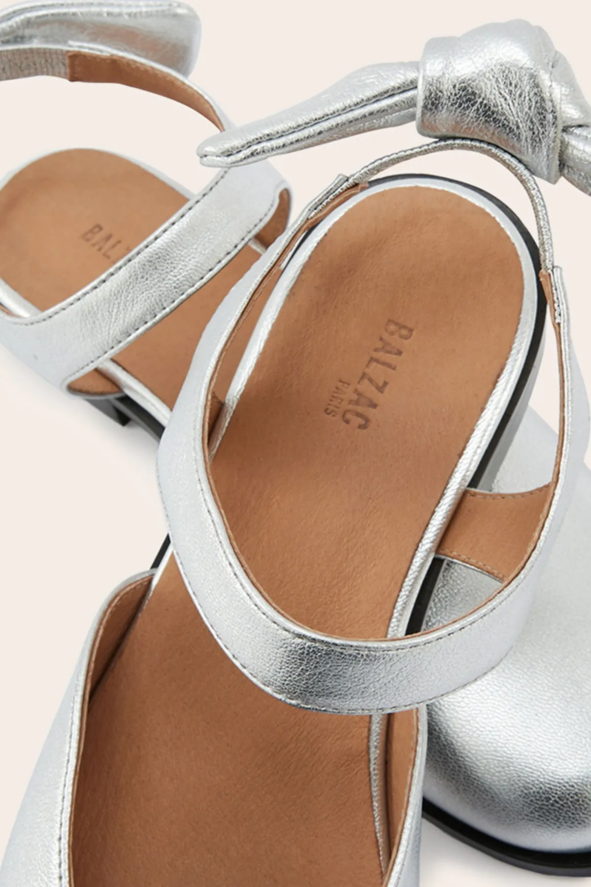 Balzac Paris Sandales Terence Argenté Clearance