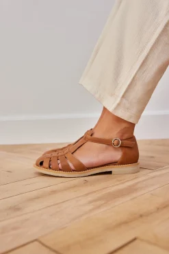 Balzac Paris Sandales Théoline Camel Fashion
