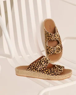 Balzac Paris Sandales Tournesol Moucheté sable Discount