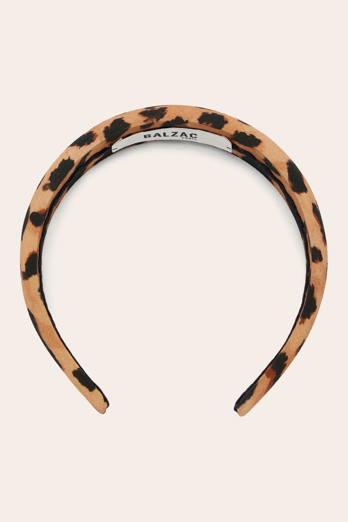 Balzac Paris Serre tête Nelly Guépard cappuccino Fashion