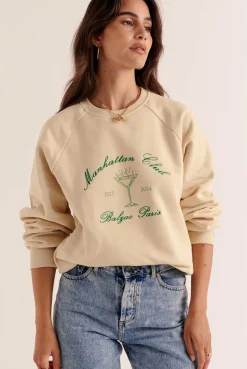Balzac Paris Sweat-shirt Jack Cocktail écru Store