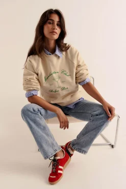 Balzac Paris Sweat-shirt Jack Cocktail écru Store