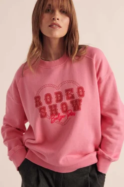 Balzac Paris Sweat-shirt Nico Rodeo show rose Shop