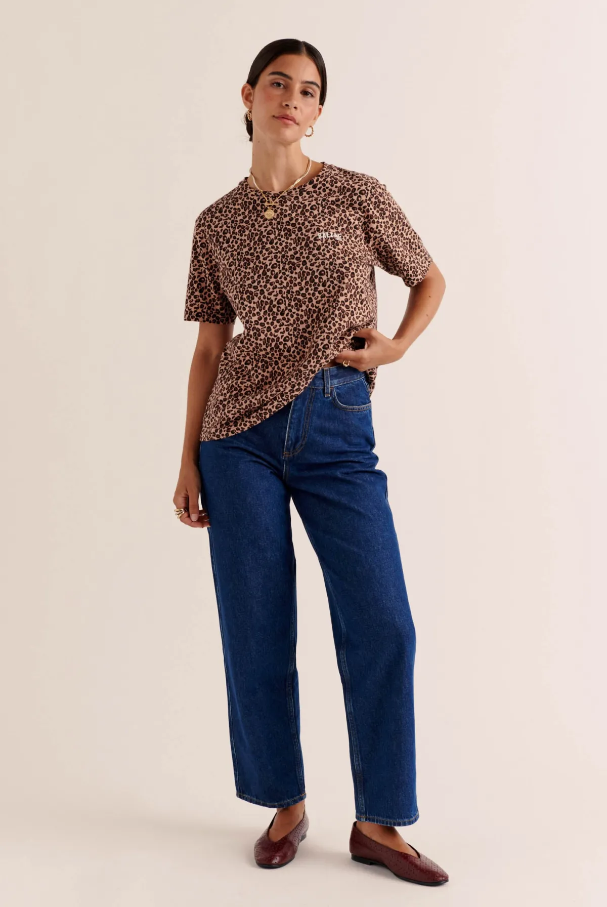 Balzac Paris Tee-shirt Bree Léopard Cheap