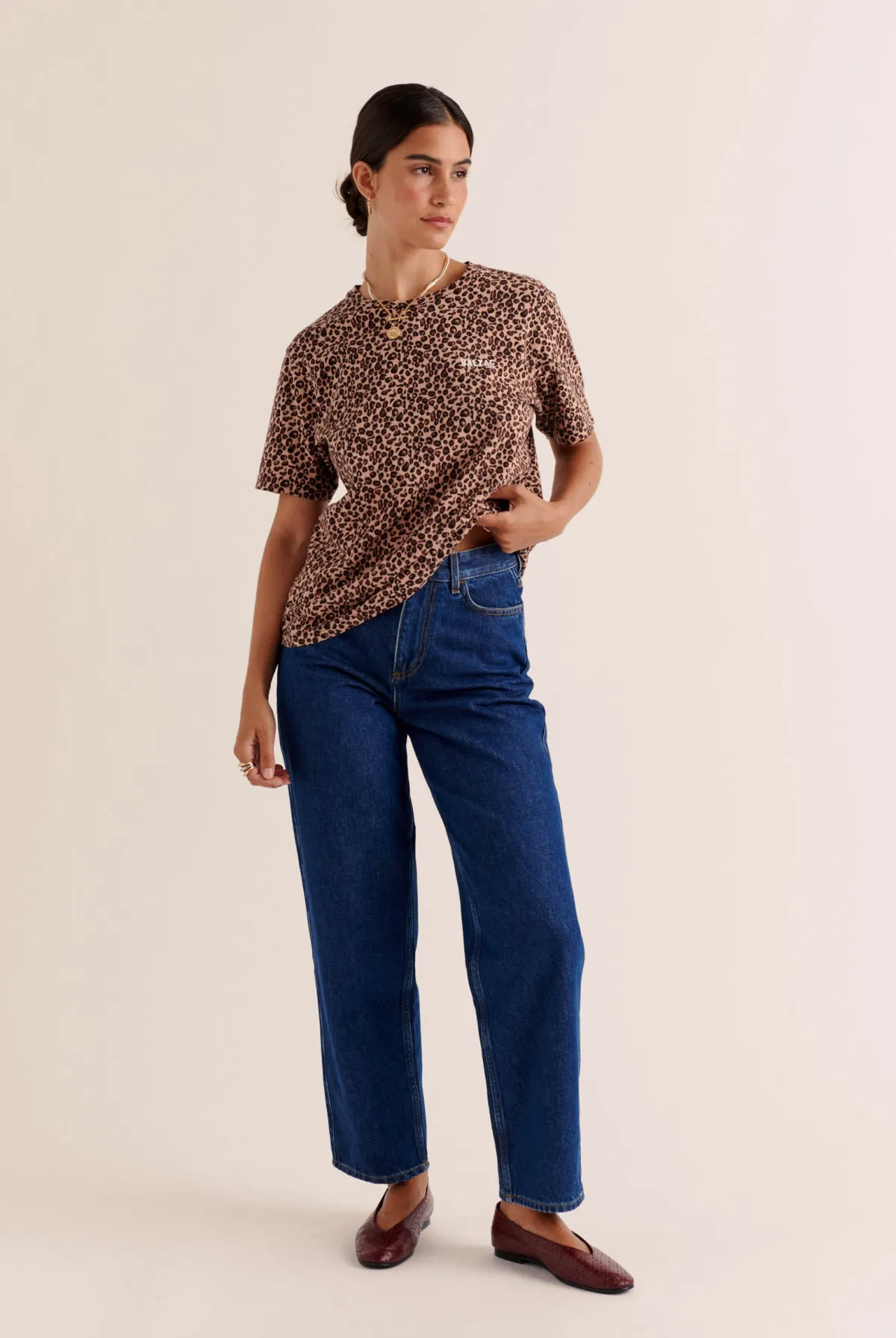 Balzac Paris Tee-shirt Bree Léopard Cheap