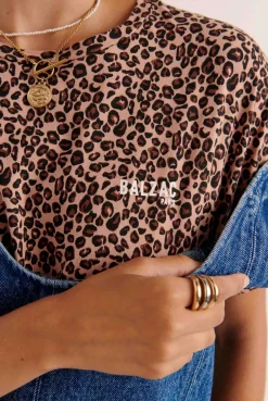 Balzac Paris Tee-shirt Bree Léopard Cheap