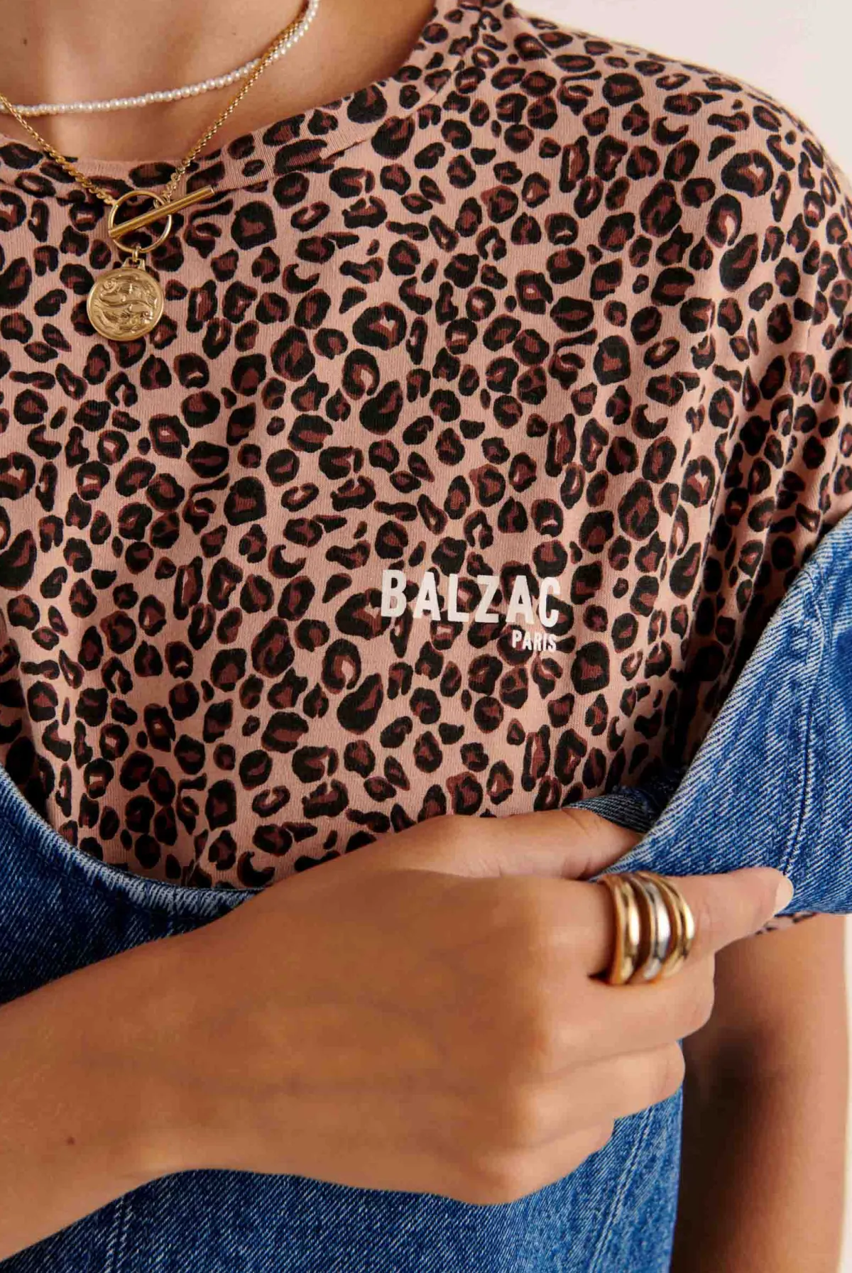 Balzac Paris Tee-shirt Bree Léopard Cheap