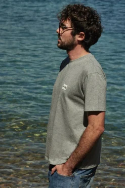 Balzac Paris Tee-shirt Martel Gris chiné Flash Sale