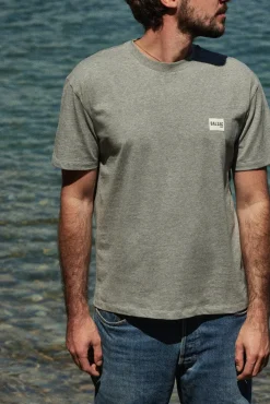 Balzac Paris Tee-shirt Martel Gris chiné Flash Sale