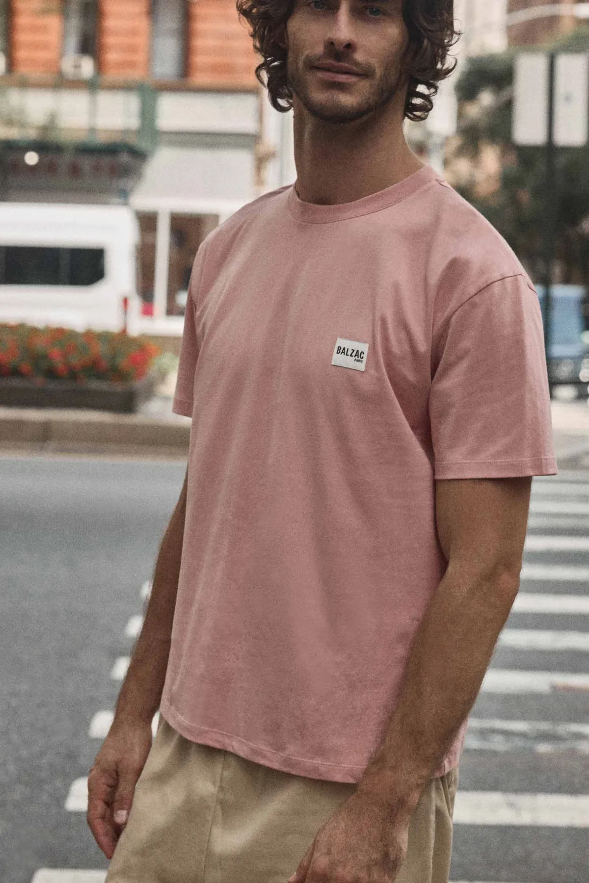 Balzac Paris Tee-shirt Martel Vieux rose Flash Sale